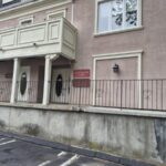 Sandollar law office exterior shot: 185 Broad St Milford CT.
